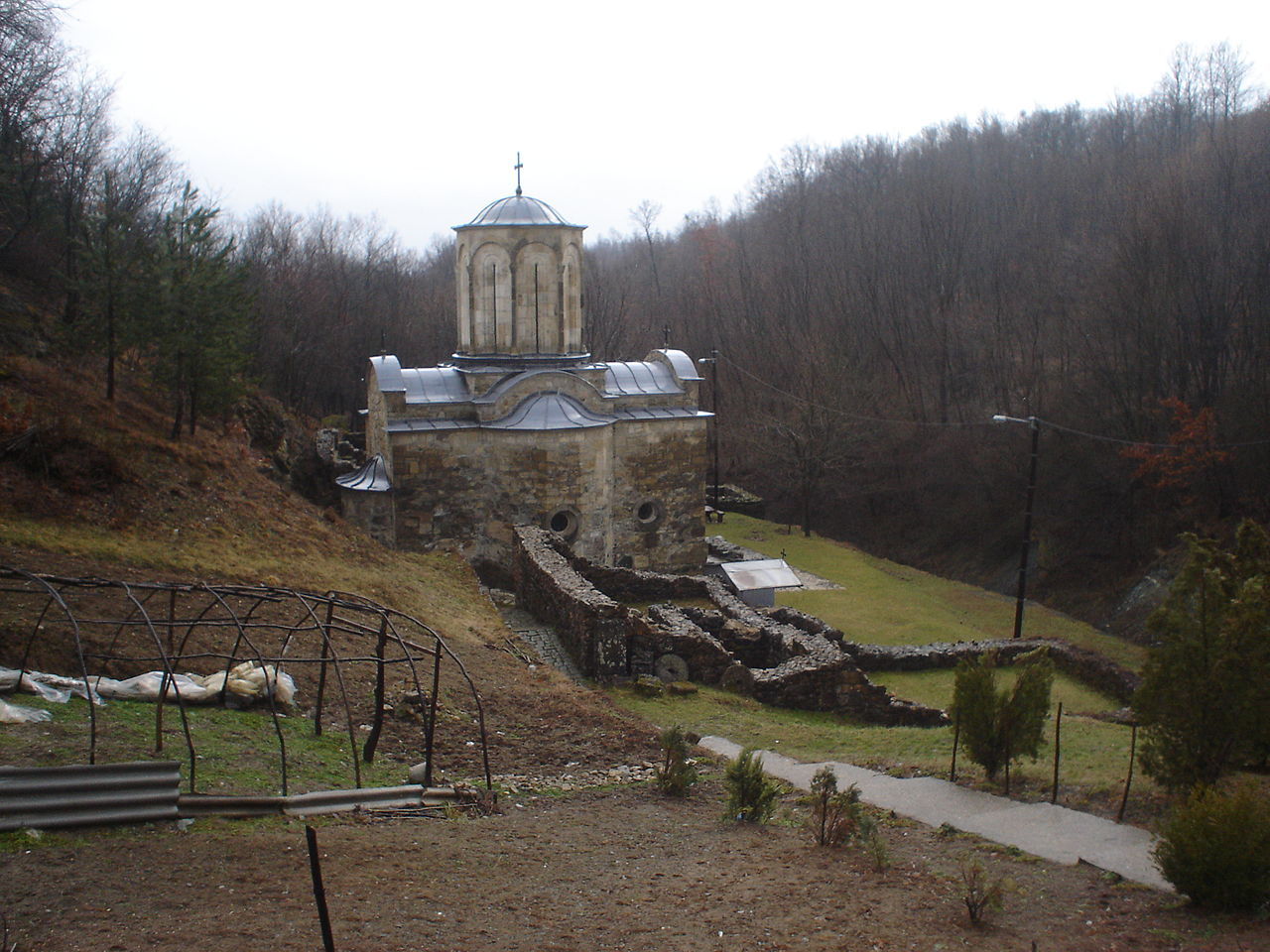 Monastery Pavlovac in Koraćica on Kosmaj, near Mladenovac, Serbia.